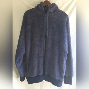 Aerie Navy Blue Pullover Hoodie Size 2XL
